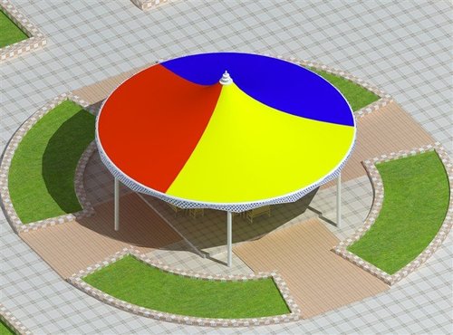 膜结构太阳伞